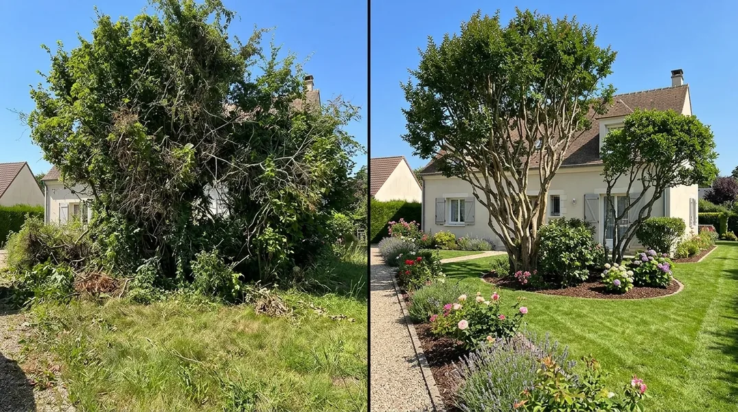 Comment élaguer un cèdre, un platane ou un tilleul de grande taille dans un jardin à Blois ?